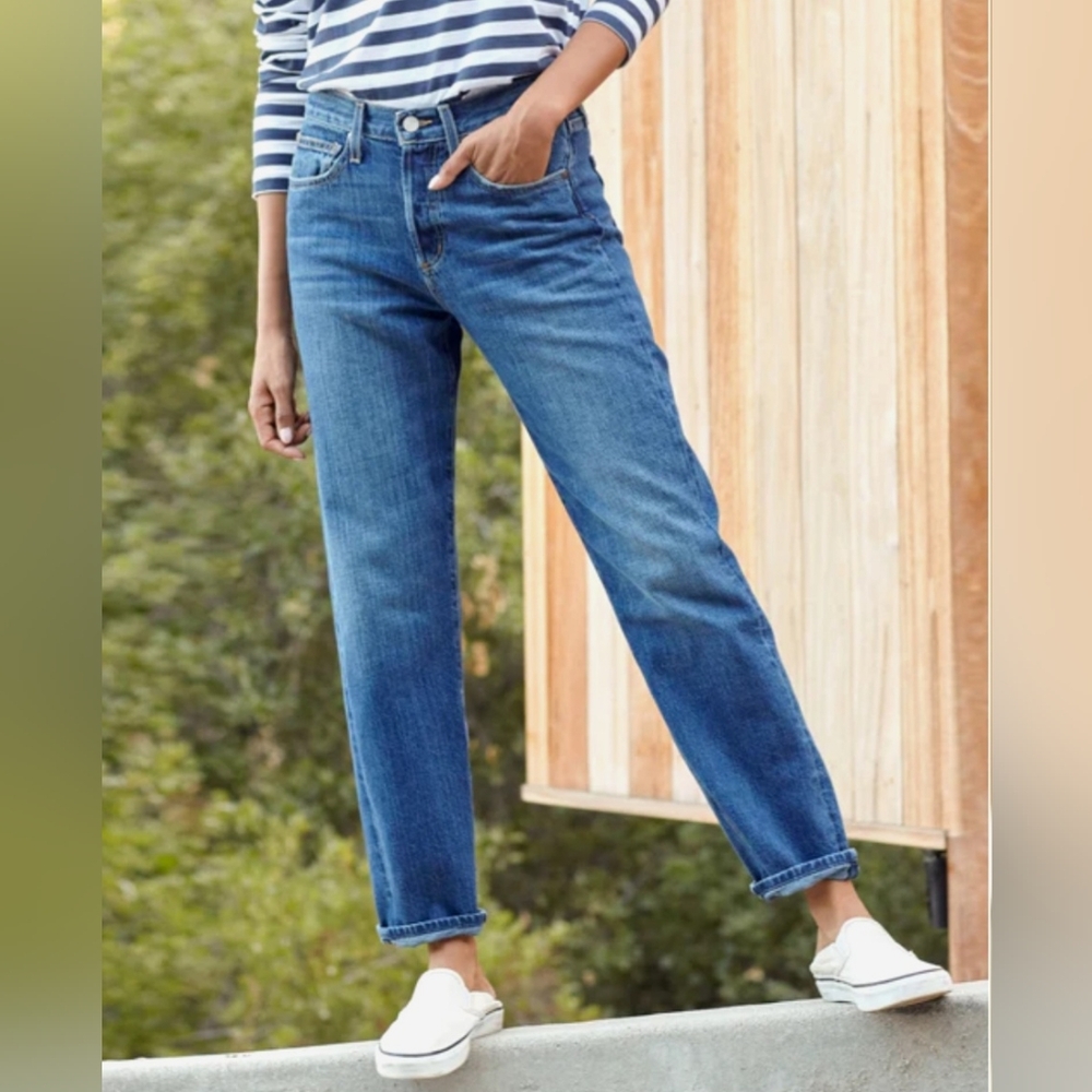 Outerknown Blue Boyfriend Jeans